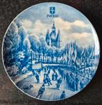 Zeldzaam Zwols porseleinen bord Sassenpoort 1889 - Nr. 88, Antiek en Kunst, Ophalen of Verzenden