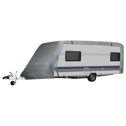 Caravanhoes beschermhoes 3 lagen S grijs van 4,27 - 5,18 m, Caravans en Kamperen, Caravan accessoires, Nieuw, Verzenden