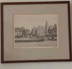 Kasteel Twickel Delden Peter Cox 1980, Antiek en Kunst, Kunst | Etsen en Gravures, Ophalen of Verzenden