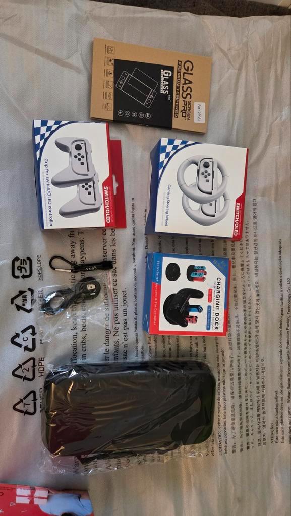 Nintendo Switch Accessoires - Nieuw!, Spelcomputers en Games, Spelcomputers | Nintendo Consoles | Accessoires, Nieuw, Switch, Overige typen