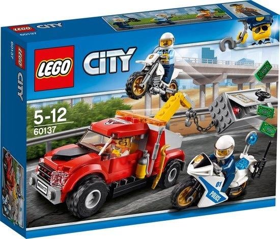 Lego City 60137 sleeptruck probleem, Ophalen of Verzenden, Zo goed als nieuw, Complete set, Lego