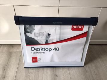 Nieuwe Nobo mobiele tafelflipover whiteboard Barracuda beschikbaar voor biedingen