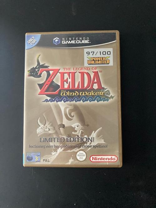 Zelda The Wind Waker Limited Edition, Spelcomputers en Games, Games | Nintendo GameCube, Zo goed als nieuw, Role Playing Game (Rpg)