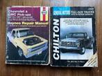 2xgebruikt werkplaatshandboek GMC/Chevrolet (Chilton/Haynes), Ophalen of Verzenden