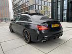 Mercedes-Benz CLA 45 S AMG 381pk 4MATIC Speedshift DCT 2017, Auto's, Automaat, CLA, 4 cilinders, Zwart