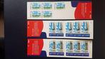 postzegelboekjes PB77, PB78 en PB79, Na 1940, Ophalen of Verzenden, Postfris