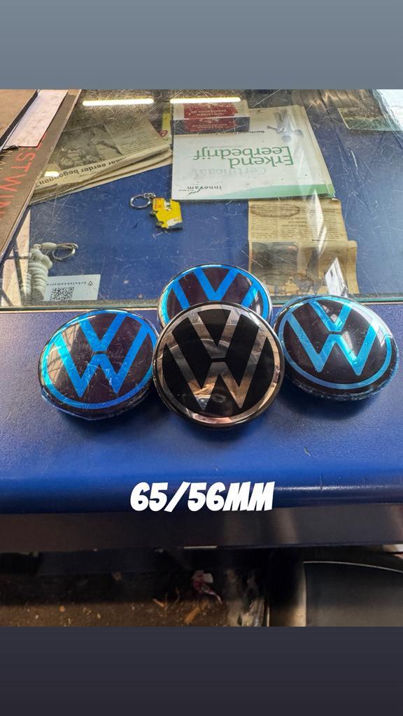 Volkswagen Naafdoppen 56mm 60mm 65mm, Auto diversen, Wieldoppen, Nieuw, Ophalen of Verzenden