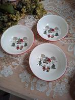 Schaaltjes Wedgwood Windsor Christmas set van 3, Ophalen of Verzenden