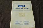 BSA A50 A65 500cc 650cc 1968 motorcycle instruction manual, Ophalen of Verzenden, Overige merken