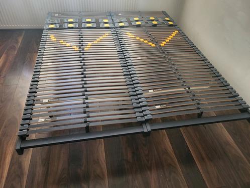 2X NETTE 7 ZONE BOSSFLEX 600 DE LUXE BODEMS 80 X 210 CM+POTE, Huis en Inrichting, Slaapkamer | Matrassen en Bedbodems, Zo goed als nieuw