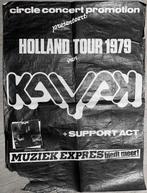Originele grote tour poster Kayak. Nederpop historie, Ophalen of Verzenden, A1 t/m A3, Muziek, Rechthoekig Staand