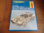 Haynes workshop manual Triumph TR7 1975 - 1982, Ophalen of Verzenden