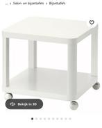 Tingby IKEA Bijzettafel - Wit, Huis en Inrichting, Tafels | Bijzettafels, Minder dan 45 cm, Gebruikt, Vierkant, Ophalen of Verzenden