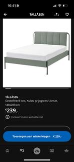 Ikea Tallasen bed tweepersoonsbed 160x200cm, Ophalen, Wit, Tweepersoons, Zo goed als nieuw