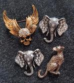❣️SALE 4 st. voor €3,99 ❣️4x NIEUW ❣️Broche strass, Kleding | Dames, Dames-kledingpakketten, Verzenden, Nieuw