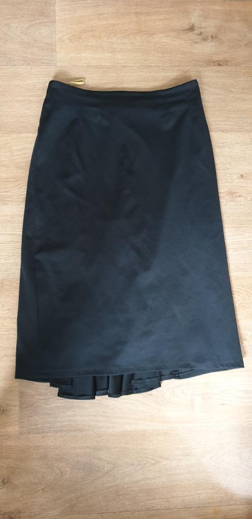 Zwarte rok mt M, Kleding | Dames, Rokken, Gedragen, Maat 38/40 (M), Zwart, Onder de knie, Ophalen