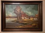Schilderij van Matheve, Antiek en Kunst, Ophalen