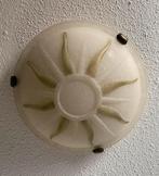 Plafondlamp, plafonniere (zon), metaal en glas, Ø 30cm NwSt, Huis en Inrichting, Lampen | Plafondlampen, Ophalen of Verzenden