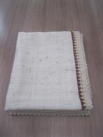 Tafellaken vintage room/beige  Afmeting:130 cm x 162 cm, Ophalen of Verzenden, Zo goed als nieuw, Rechthoekig, Crème