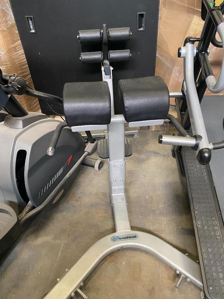 Glute ham bench Nautilus, Sport en Fitness, Fitnessapparatuur, Zo goed als nieuw, Overige typen, Benen, Rug, Metaal, Ophalen