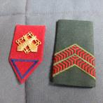 Millitaire epauletten 2 stuks, Ophalen of Verzenden, Overige soorten, Nederland, Embleem of Badge