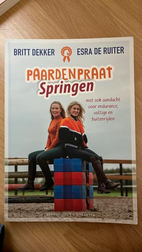 Britt Dekker - Springen paardenpraattv, Boeken, Kinderboeken | Jeugd | onder 10 jaar, Zo goed als nieuw, Verzenden