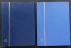 2 postzegelalbums met ieder 8 dubbelzijdige insteekbladen, Postzegels en Munten, Postzegels | Toebehoren, Ophalen of Verzenden