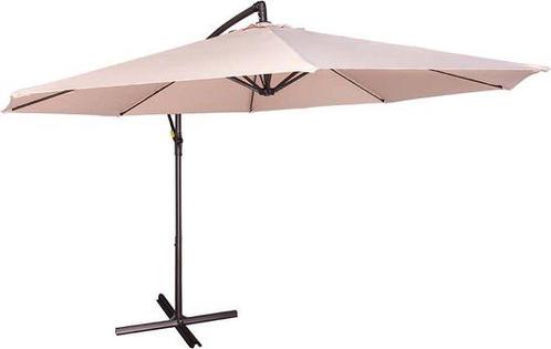 Feel Furniture - Toscano - Banana parasol - Beige, Tuin en Terras, Parasols, Nieuw, Zweefparasol, Ophalen