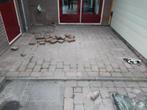 LICHT OKER GELE TERRAS STENEN, Tuin en Terras, Ophalen, Gebruikt, Klinkers, 5 tot 10 m²