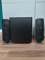 Philips Subwoofer Set - Krachtige Audio, Philips, Gebruikt, Subwoofer, Ophalen of Verzenden