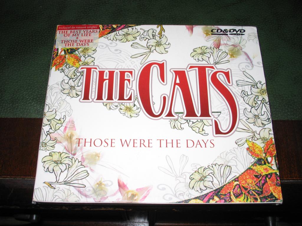 The Cats – Those were the Days – CD & DVD - , Ophalen of Verzenden, Zo goed als nieuw