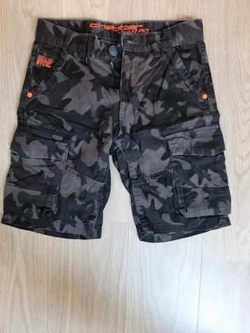 AvD 1254 100% katoenen korte broek camouflage maat 146 Nieuw beschikbaar voor biedingen