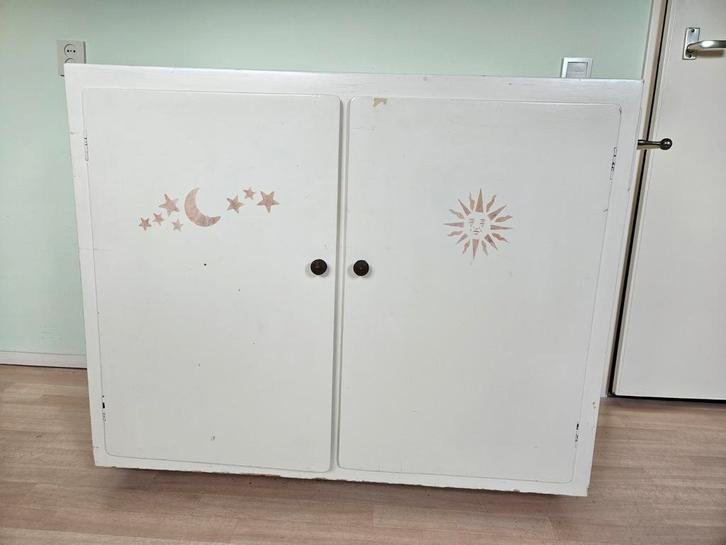 Vintage commode jaren '40, Kinderen en Baby's, Kinderkamer | Commodes en Kasten, Gebruikt, 90 tot 105 cm, 100 cm of meer, 50 tot 70 cm