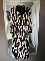 Jurk K design, zwart, bruin, beige, Maat M, Maat 38/40 (M), K-design, Zwart, Ophalen of Verzenden