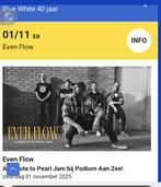 Even Flow pearl jam tribute, Tickets en Kaartjes, Twee personen, November