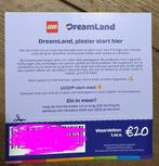 Waardebon voor lego, Tickets en Kaartjes, Kortingen en Cadeaubonnen, Eén persoon, Kortingsbon, Overige typen