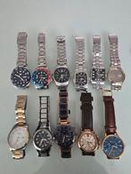 💫💫💫 Diverse horlogecollectie - heer  Polshorloges 💫💫💫, Overige merken, Staal, Gebruikt, Staal