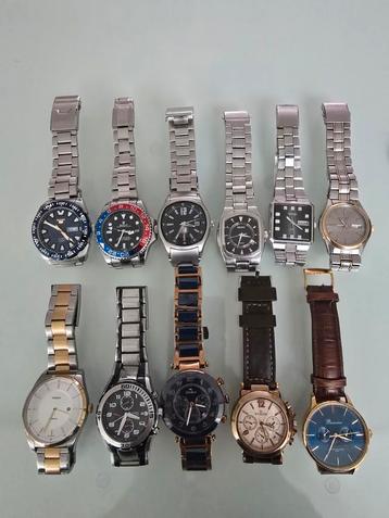 💫💫💫 Diverse horlogecollectie - heer  Polshorloges 💫💫💫 beschikbaar voor biedingen