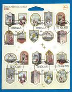 Decemberzegels 2025 Efteling (gestempeld postzegelvel), Postzegels en Munten, Verzenden, Na 1940, Gestempeld