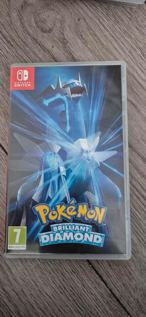 Pokémon Brilliant Diamond - Nintendo Switch, Spelcomputers en Games, Games | Nintendo Switch, Zo goed als nieuw, Role Playing Game (Rpg)