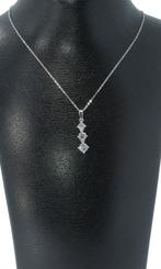 Briljant zirkonia 18k gouden ketting dames met hanger nieuw, Sieraden, Tassen en Uiterlijk, Kettingen, Voordeelsieraden, Ophalen of Verzenden
