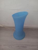 Vintage 70s tafellamp SCE Hurricane France, Ophalen of Verzenden, Zo goed als nieuw, Glas, Minder dan 50 cm
