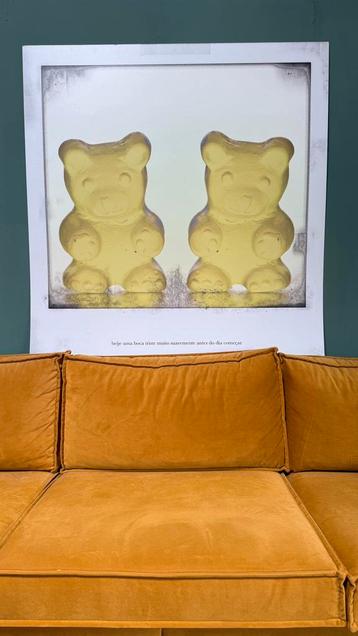 Uniek kunstwerk gedrukt op kunststof beschikbaar voor biedingen