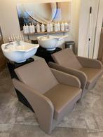 Wasunits voor kapsalon (kan gelijk ophalen), Huis en Inrichting, Stoelen, Ophalen, Zo goed als nieuw, Eén