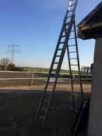 Bouwladder ., Doe-het-zelf en Verbouw, Ladders en Trappen, Ophalen of Verzenden, Zo goed als nieuw