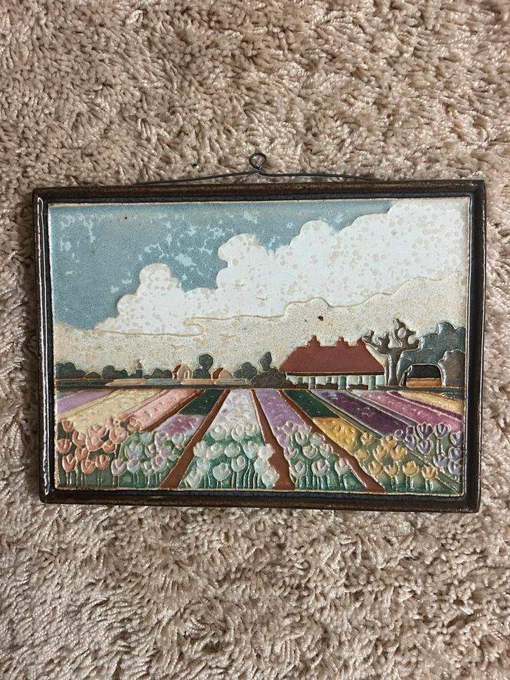 Oude Decoratieve Tegels, Antiek en Kunst, Antiek | Wandborden en Tegels, Ophalen