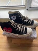 Converse x Comme des Garçons Play Chuck 70 High Top 42,5, Ophalen of Verzenden, Zo goed als nieuw, Sneakers of Gympen, Zwart