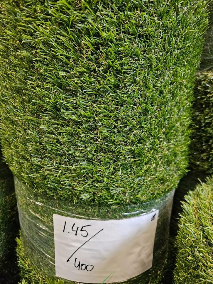 Kunstgras coupon nieuw 35mm 1.45 x 4.00 (5.8m2) nu €35,-, Tuin en Terras, Gras en Kunstgras, Nieuw, 20 m² of meer, Ophalen of Verzenden