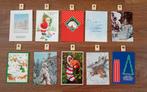 Oude kerstkaarten / per stuk € 0,25, Ophalen of Verzenden, 1980 tot heden