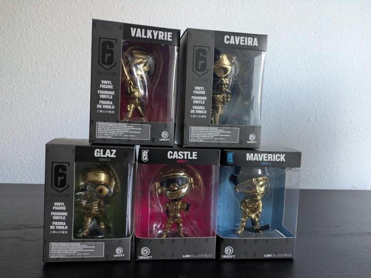 Rainbow Six Siege Gold Chibi Operators, Verzamelen, Poppetjes en Figuurtjes, Zo goed als nieuw, Verzenden